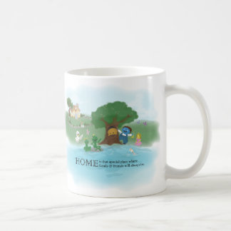 Café Família de Kuki & caneca dos amigos