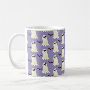 Café Fantasma bonito e caneca de morcego