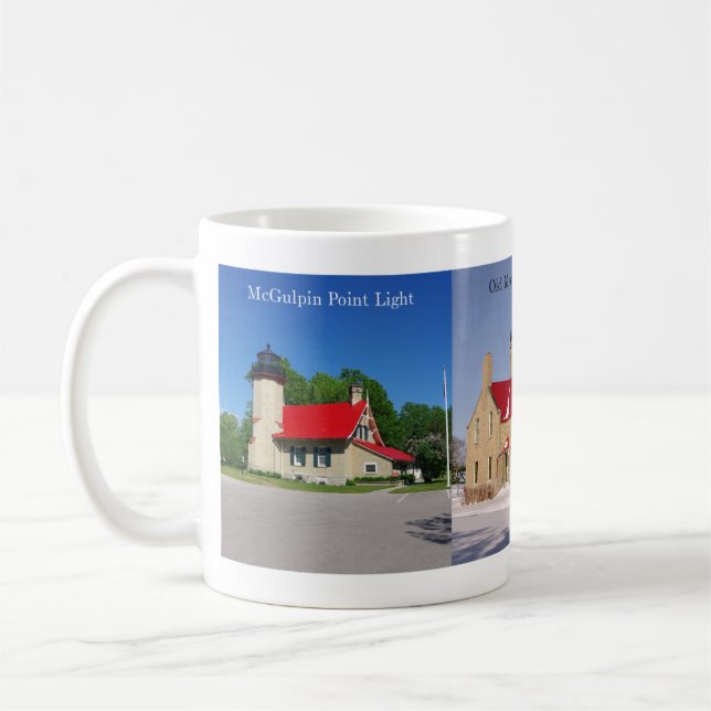 Café Faróis de Área Estreita 2018 caneca (Esquerda)