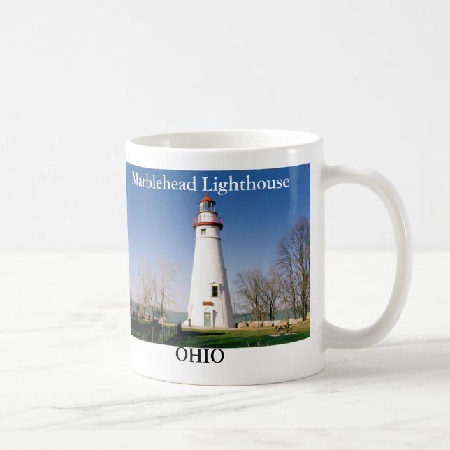 Café Farol de Marblehead, caneca de Ohio (Direita)