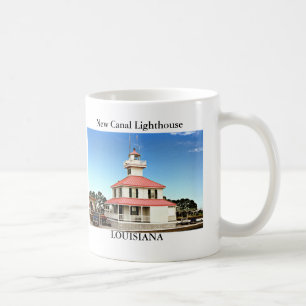 Café Farol novo do canal, caneca de Louisiana
