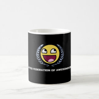 Café Federação unida da caneca de Awesomeness