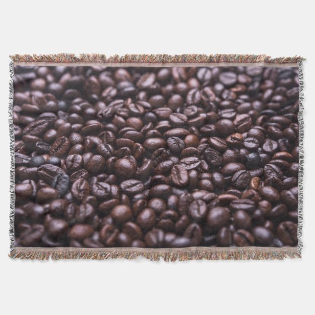 Café feijão lança cobertor (Frente)