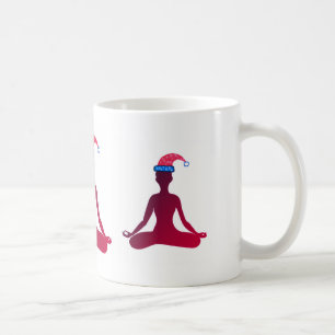 Café Feliz Ano Novo 2018 Caneca de Ioga
