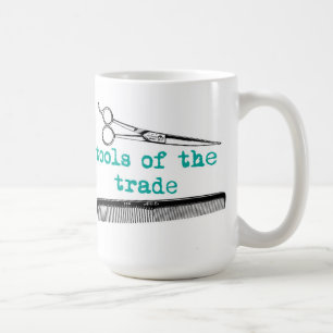 Café Ferramentas da caneca de comércio do cabeleireiro