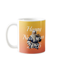 Festa de Ano Novo em caneca 