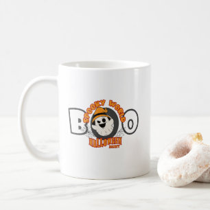 Café Festa de Halloween do Mundo Assustador Caneca Cl