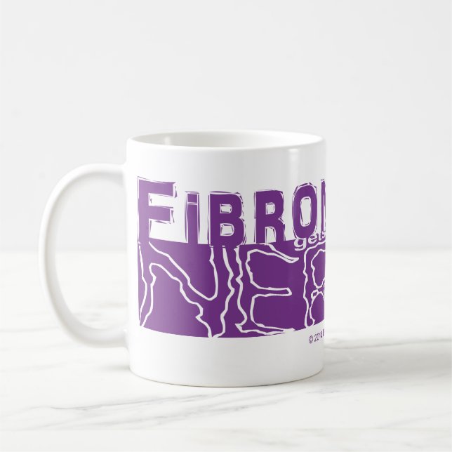 Café Fibromialgia ganha minha caneca de nervos (Esquerda)