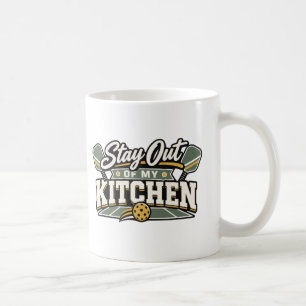 Café Fique Fora da Minha Cozinha Caneca de Presente d