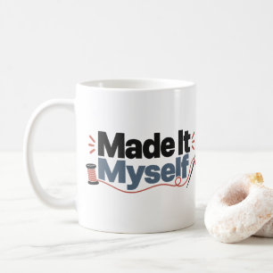Café Fiz Eu Mesmo Caneca de Presente para Artesãos