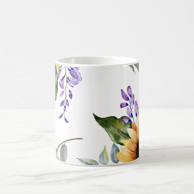 Café Flores À Prova De Água: Uma Caneca Que Se Sente Co (Centro)
