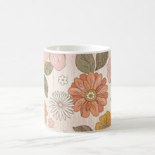 Café floresça bebê floresça Caneca Presente Brilho de F