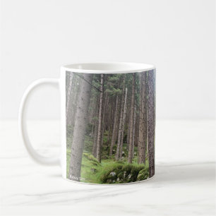 Café Floresta Ensolarada - Caneca de Fotografia de Bosq