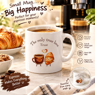 Café Fofo e Caneca de Croissant – O Único Amor Ver