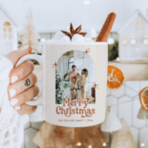Foto da família Feliz Caneca de Natal