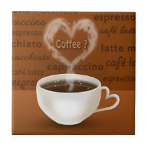 Café? Fumaça em forma de coração
