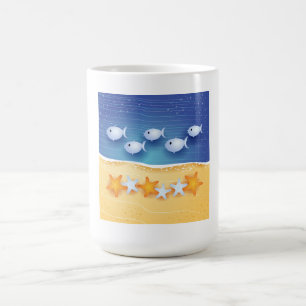 Café Fundo de praia, caneca