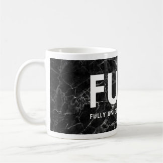 Café FUNK - caneca de mármore preta agora da