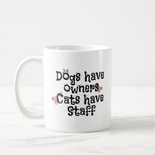 Café Gato de Snarky que diz a caneca