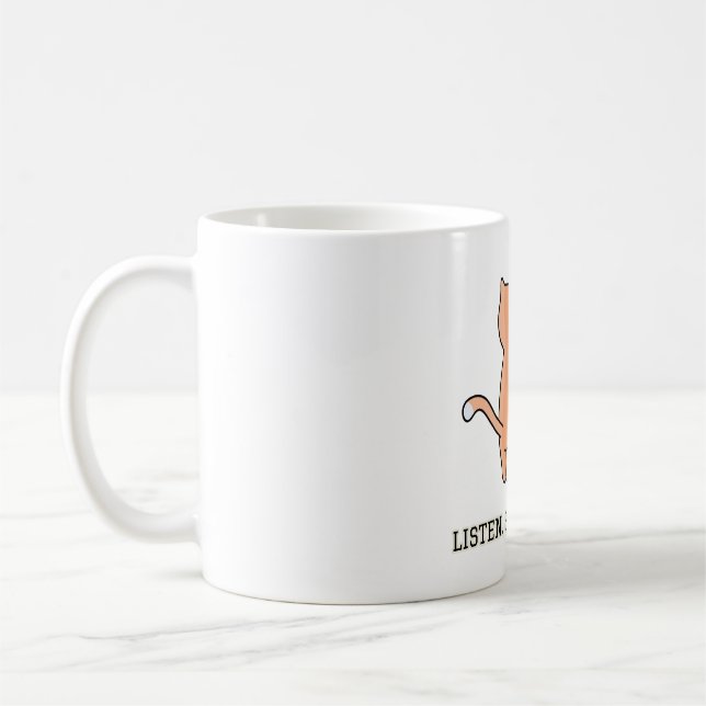 Café Gatos De Conforto | Caneca (Esquerda)