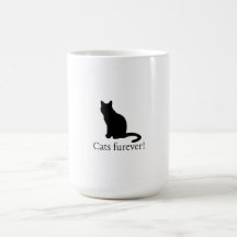 Gatos furvever, caneca de gato!