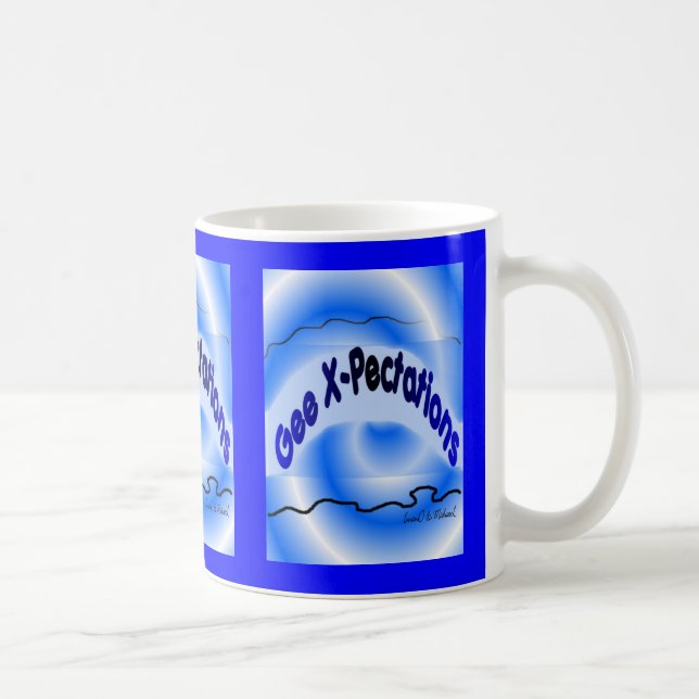 Café Gee caneca de X-Pectations (Direita)
