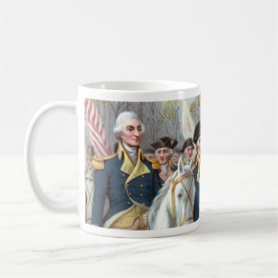 Café George Washington na caneca de Nova York