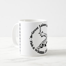 Café GLI-FWC - Logotipo e placas de Sturg - Caneca de c