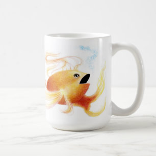 Café Goldielox caneca branca clássica de 15 onças