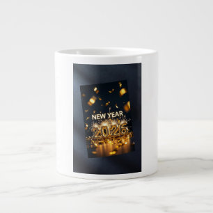 Café Grande Ano 2026 – Caneca Especial de Boas-Vindas de Ano N