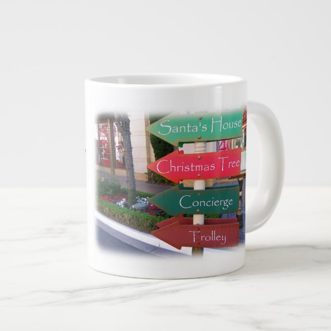 Café Grande Bonita caneca de Natal! (Frente Esquerda)