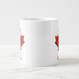 Café Grande Canadá Bilingue Caneca de Acampamento de Esmalte F