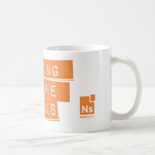 Café Grande caneca customizável com logotipo de