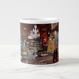 Café Grande caneca da sala de votação elite