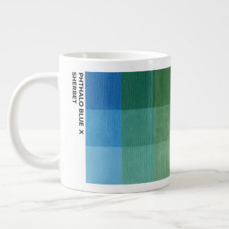 Café Grande Caneca de 570 ml Phthalo Blue x Sherbet