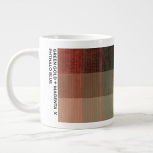 Café Grande Caneca de 570ml Green Gold + Magenta x Phthalo Blu