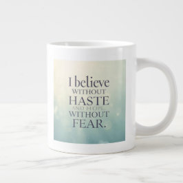 Café Grande Caneca de amor eterno