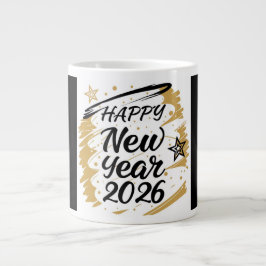 Café Grande Caneca de ano novo