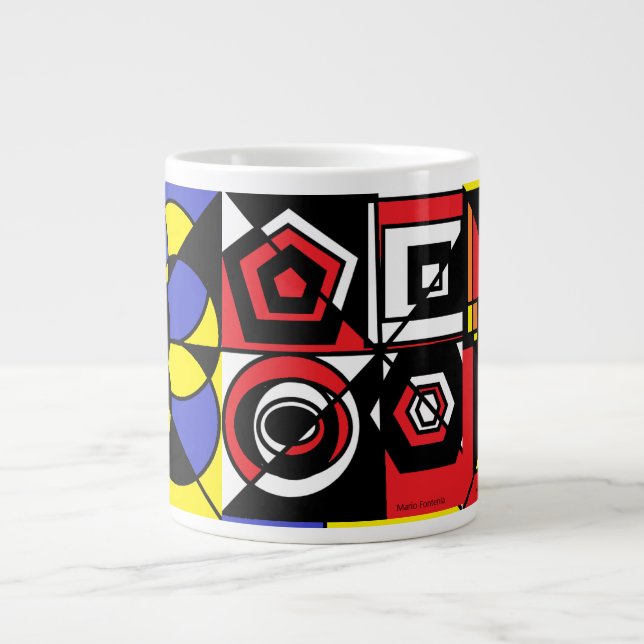 Café Grande caneca de aquecimento doméstico (Frente)