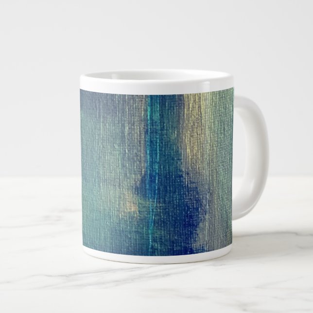 Café Grande Caneca de Arte Moderna (Frente Esquerda)
