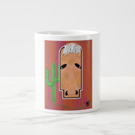 Café Grande Caneca de Cavalo Bonita