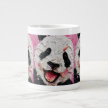Caneca de Cerâmica Colorida com Textura para Amant
