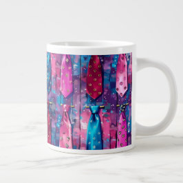 Café Grande Caneca de Cerâmica Jumbo Coleção de Gravatas do Pa