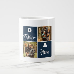 Café Grande Caneca de Cerâmica Personalizada para Papai   Pres