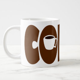 Café Grande Caneca de COFFEE Simples