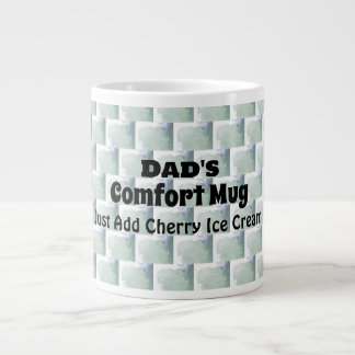 Café Grande Caneca de Conforto do Papai com Humor Personalizad