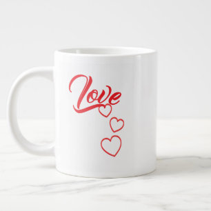 Café Grande Caneca de Especialidade Amor