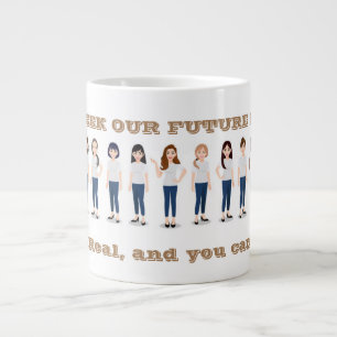 Café Grande Caneca de Especialidade (Esposas Irmãs)