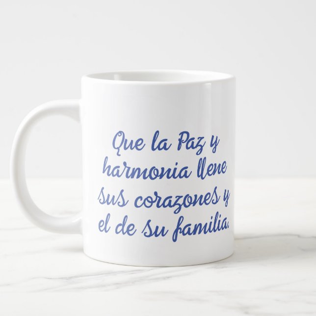 Café Grande caneca de feriado  (Esquerda)