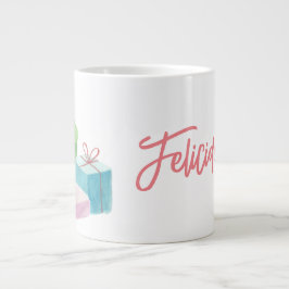 Café Grande caneca de férias